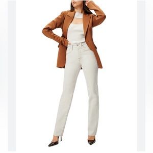 NWT Good American Good '90s Icon Straight Leg Jeans Women’s Size 14